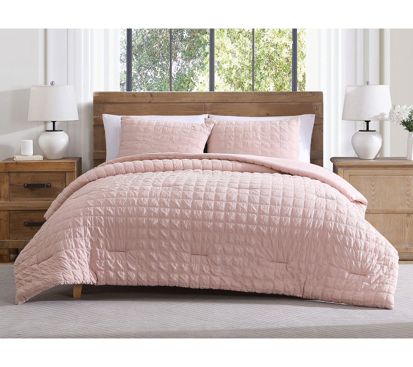 Tahari Home Luca Cotton-Rich Comforter Set, F/Q