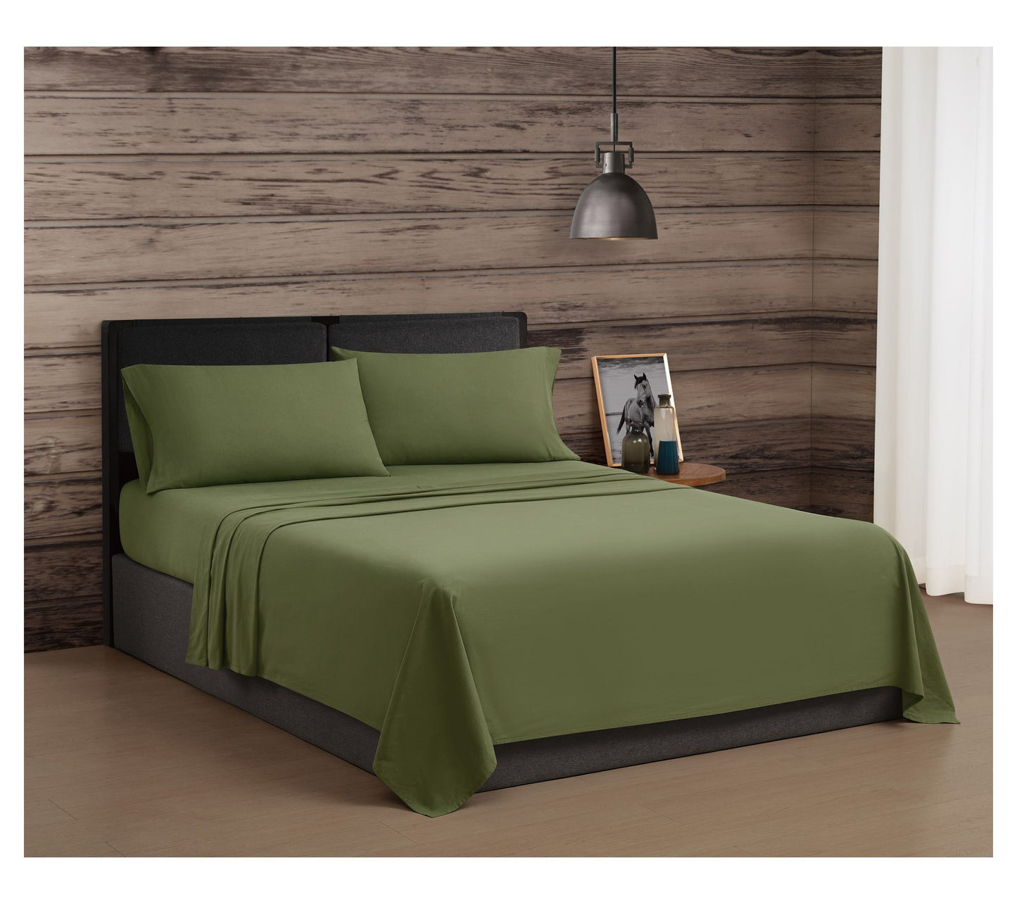 Frye Vintage Washed Cotton King 4-Piece Sheet Set