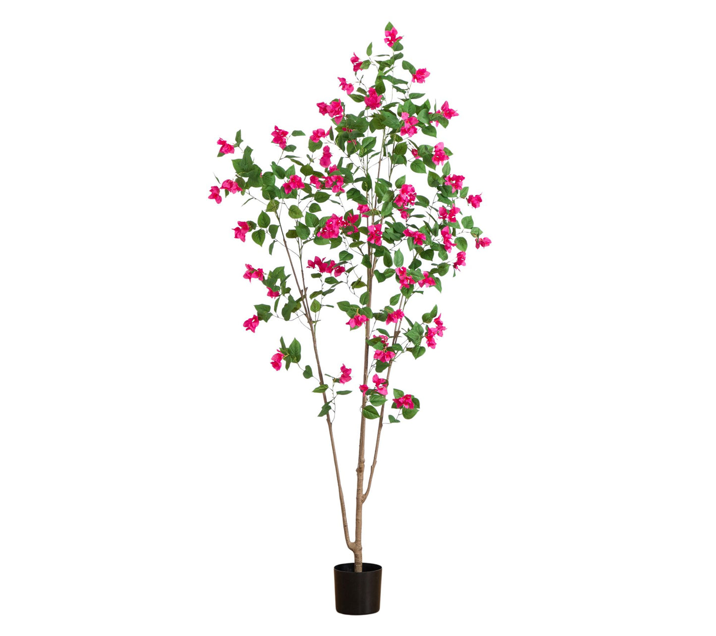 Nearly Natural 8' Artificial Miniamlist Bougainvillea Tree