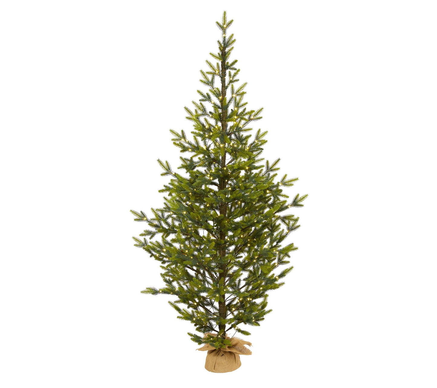 Nearly Natural 6' Fraser Fir Christmas Tree with 250 Lights