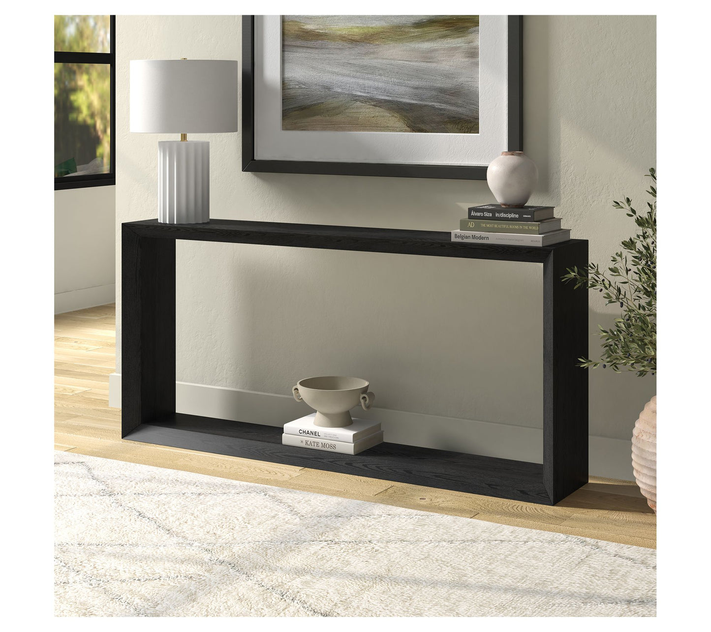 Hudson&Canal Osmond 64" Wide Rectangular Console Table