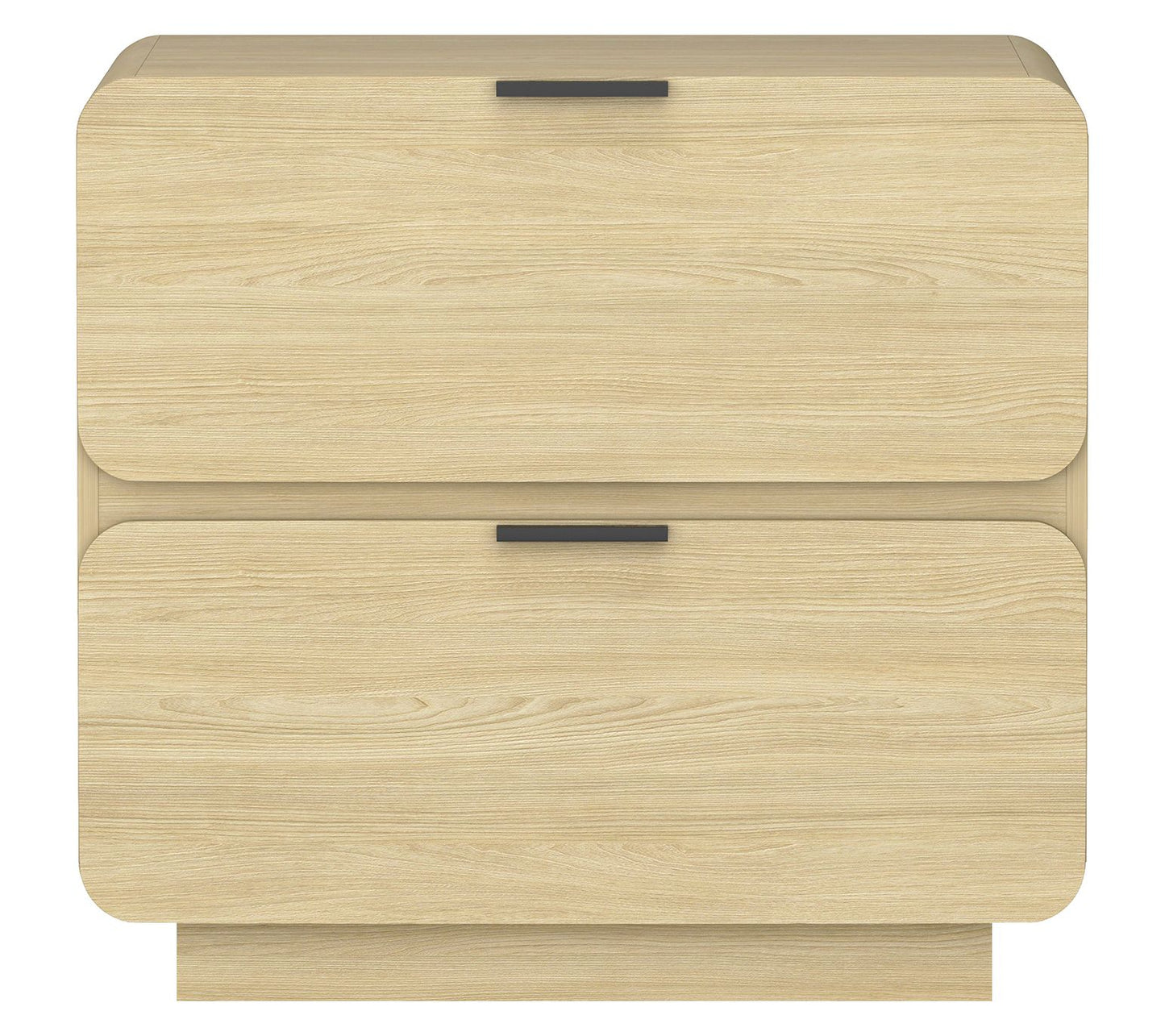 Manhattan Comfort Chrystie 26" Nightstand 2-Drawer