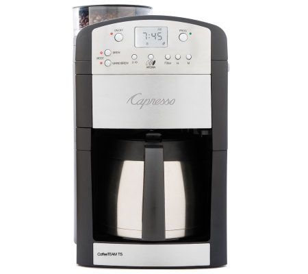 Capresso CoffeeTEAM TS 10-cup Thermal Coffee Maker