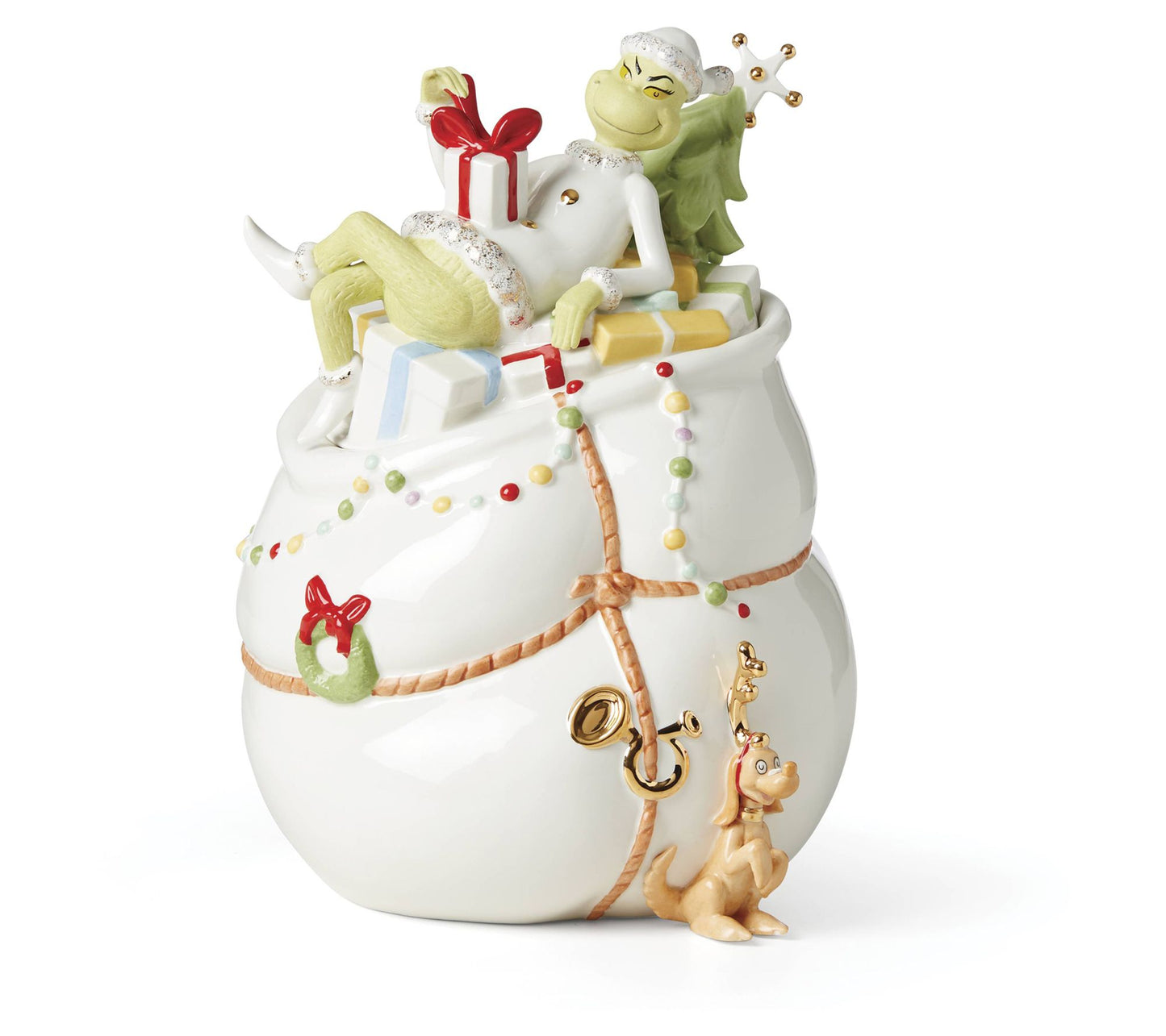 Lenox Merry Grinchmas Cookie Jar
