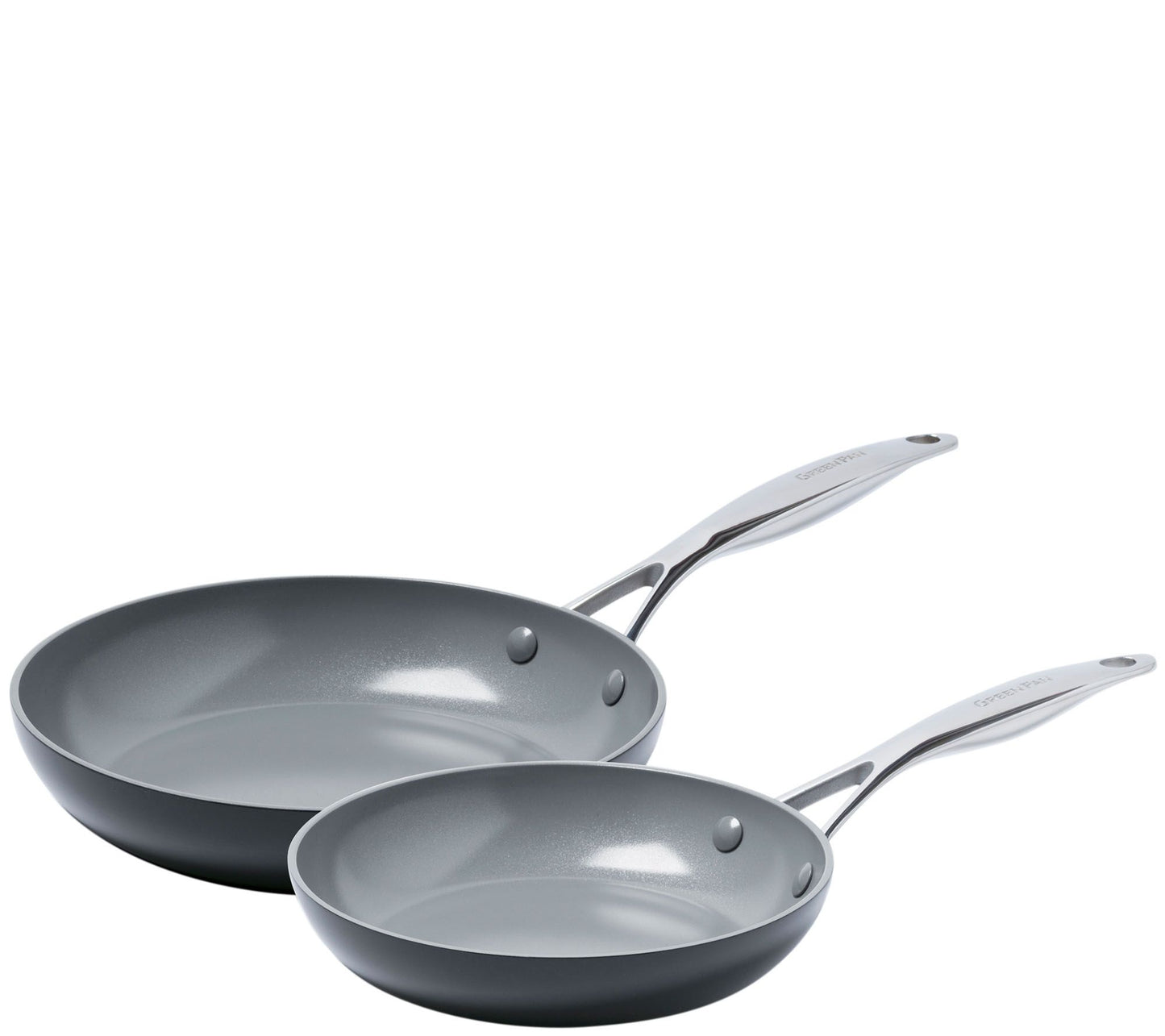 GreenPan Valencia Pro 8" & 10" Ceramic NonstickFry Pan Set