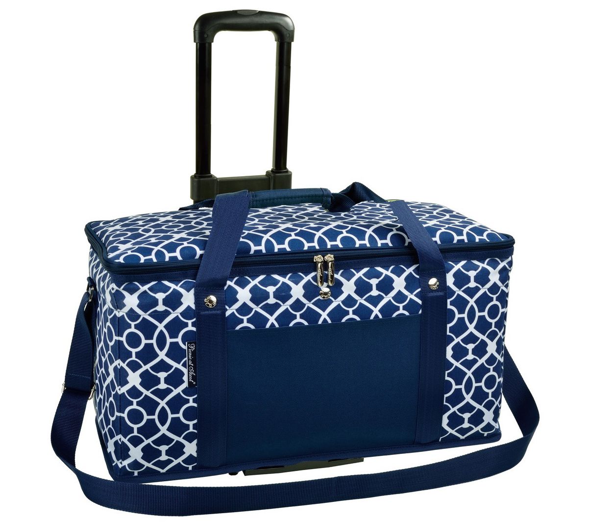 Picnic at Ascot 36-qt Foldable Cooler with Wheels, Trellis