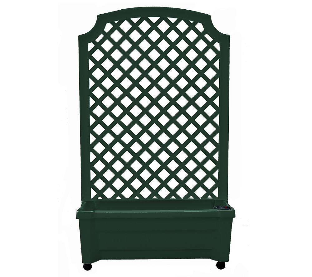 Calypso Planter Trellis with Self-Watering System with Wheels