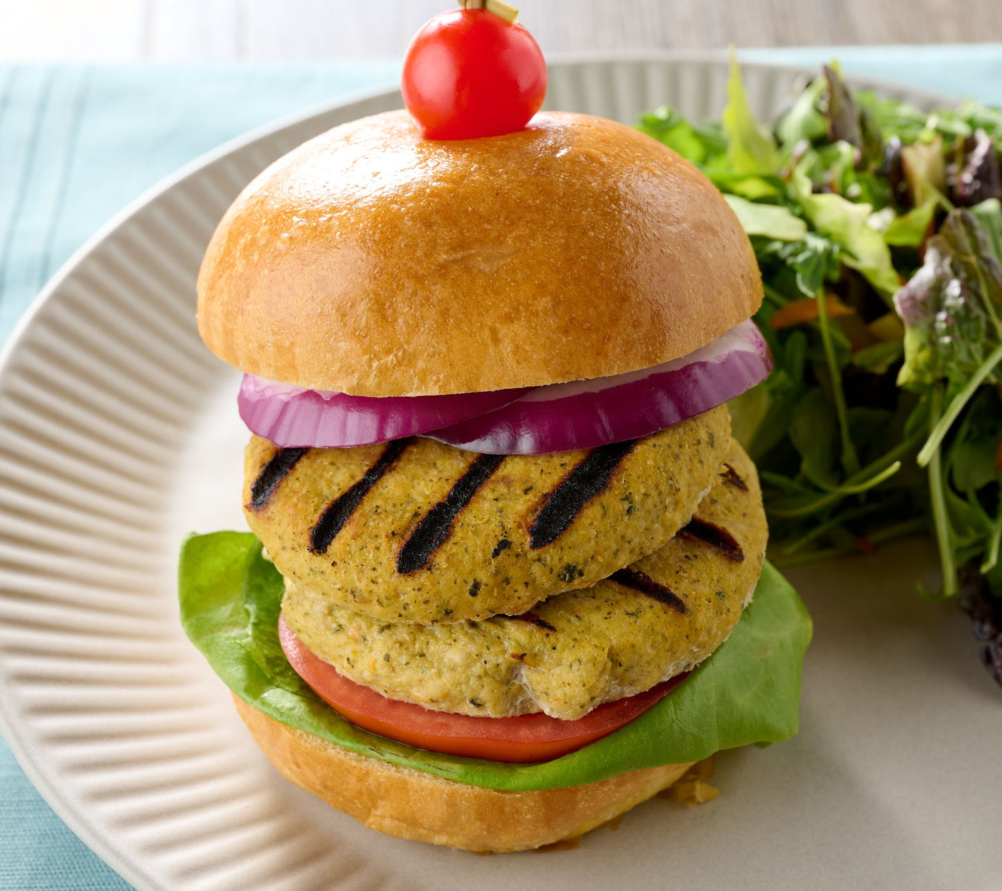 Grateful Eats (20) 4-oz Chicken & Veggie Blend Burger Patties