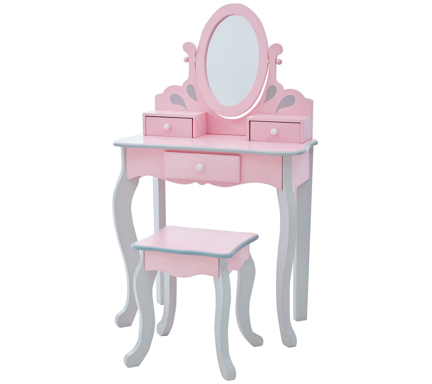 Teamson Kids Little Princess Rapunzel Play Vani ty Set