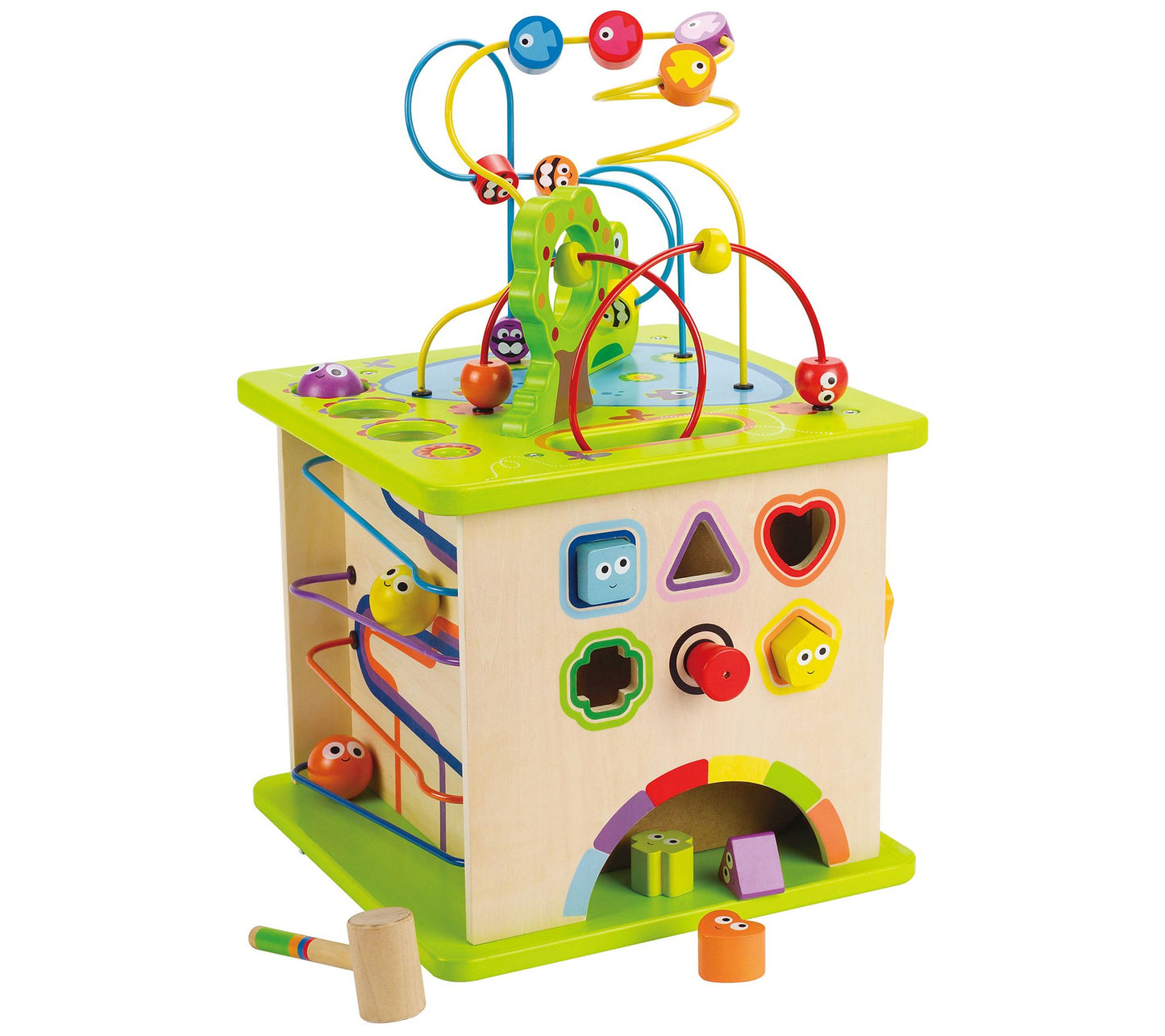 Hape Country Critters 5-Sided Play Cube