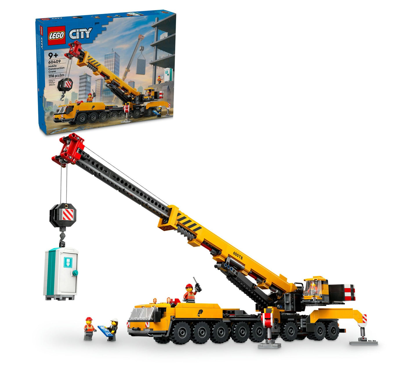 LEGO City Yellow Mobile Construction Crane ToySet