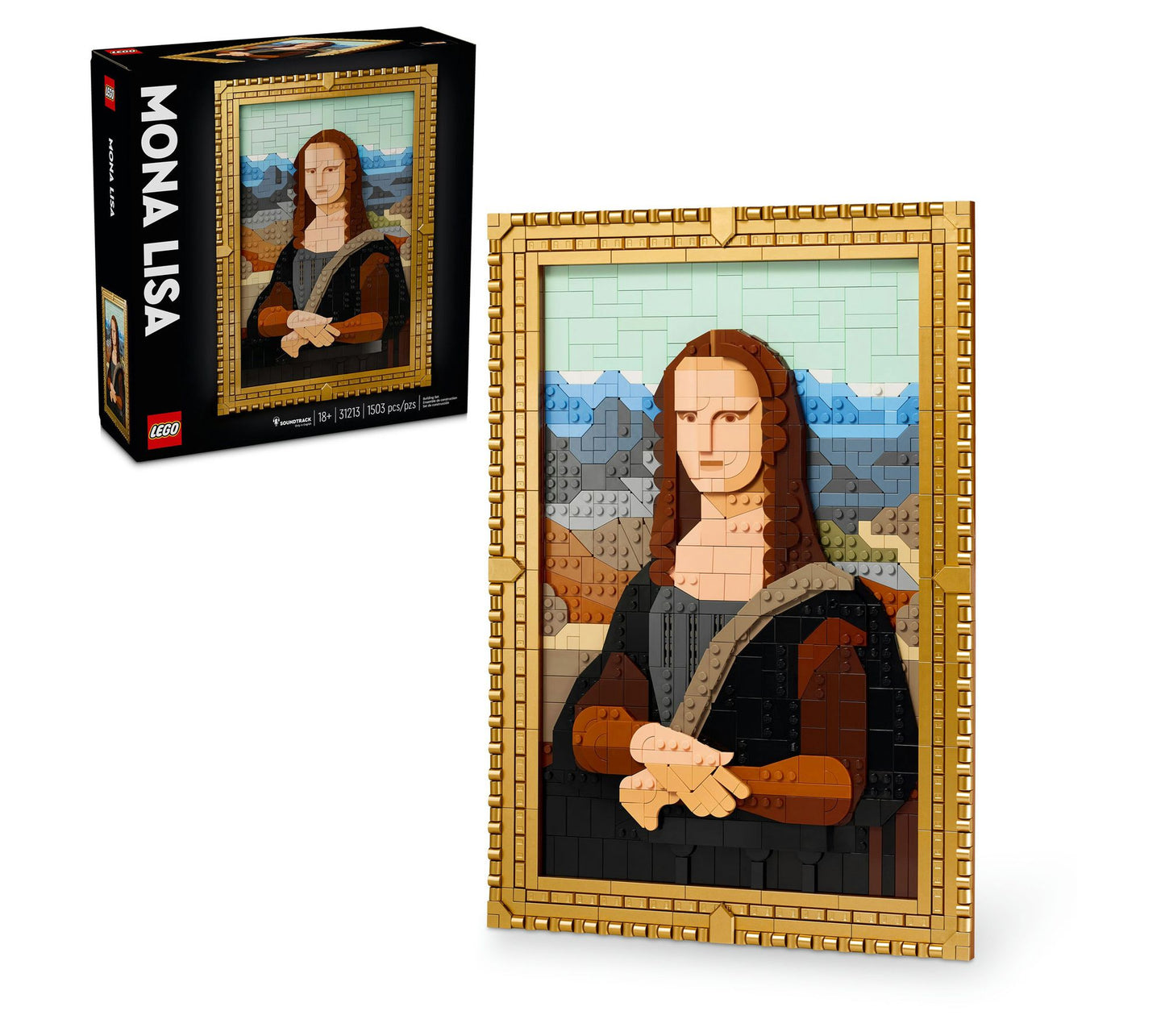 LEGO Art Mona Lisa Painting Wall Art 1503-PieceBuilding Set