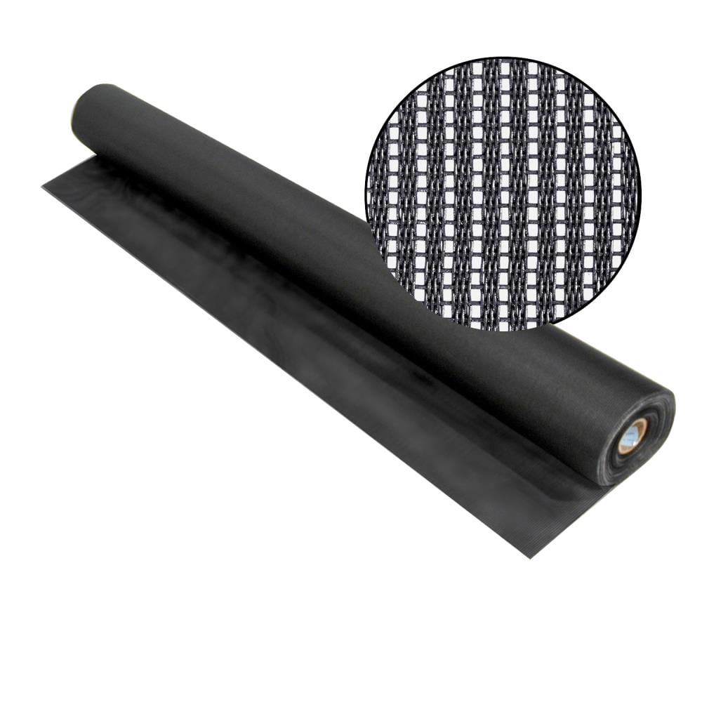 Phifer SunScreen174 7-ft x 100-ft Charcoal Fiberglass Screen mesh