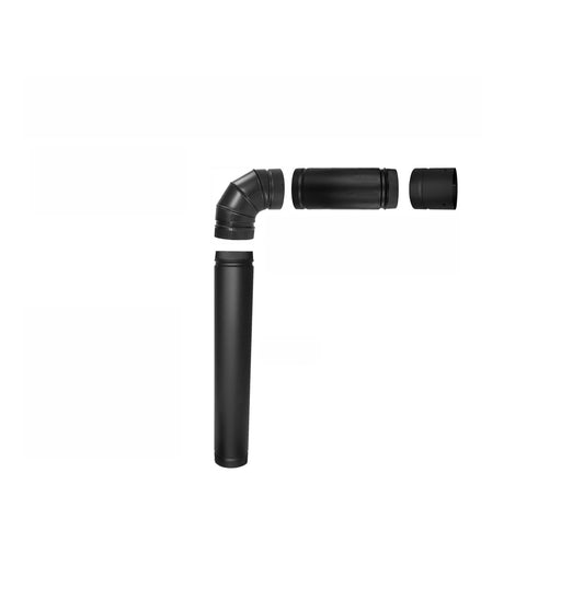 SuperVent 5-Piece Chimney Pipe Accessory Kit for Installation DSP6TWK