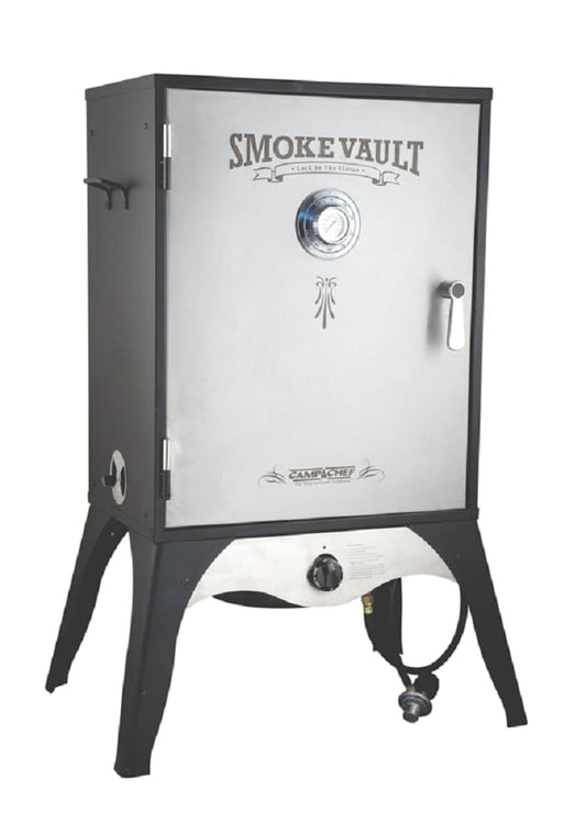 Camp Chef Smoke Vault 24-in 619.5-Sq in Black Gas Smoker SMV24S