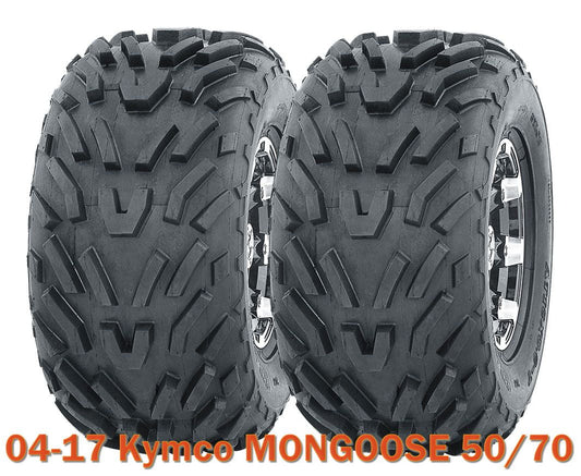 2004-2017 Kymco MONGOOSE 50/70 ATV tires 16x8-7 4PR, Set of 2