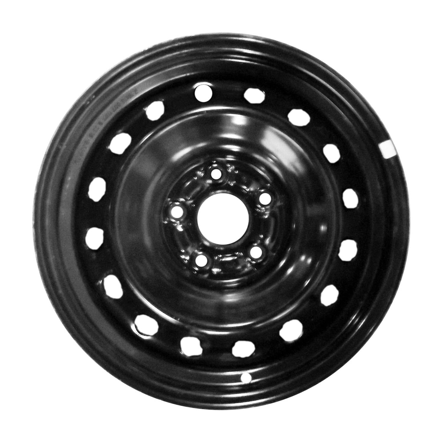 Remanufactured Painted Black Steel Wheel 16 x 7 fits 2016-2024 Honda Civic
