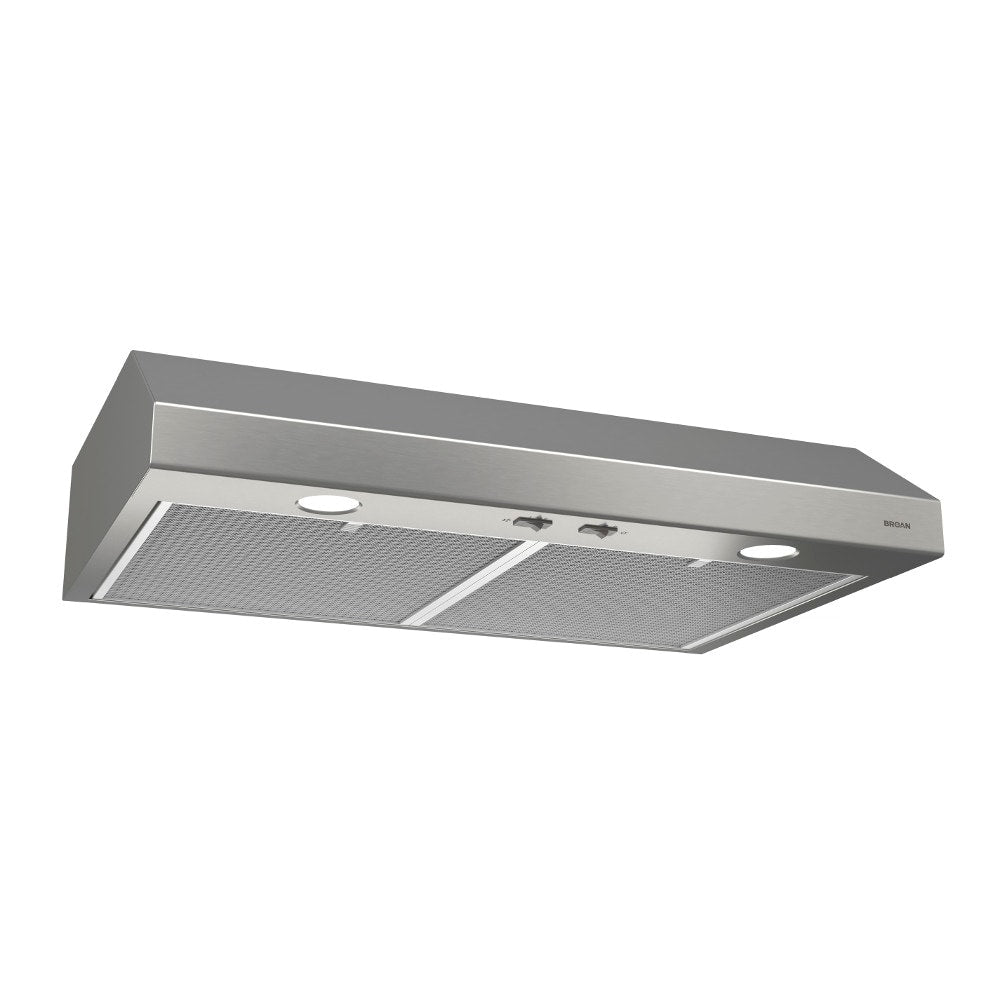Broan 42 inch Convertible 300-CFM Stainless steel Under Cabinet Range Hood