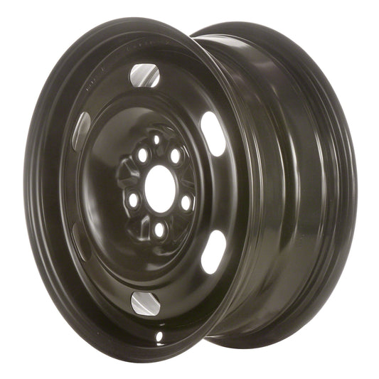 Remanufactured Painted Black Steel Wheel 15 x 6 fits 2003-2010 Chrysler PT Cruiser