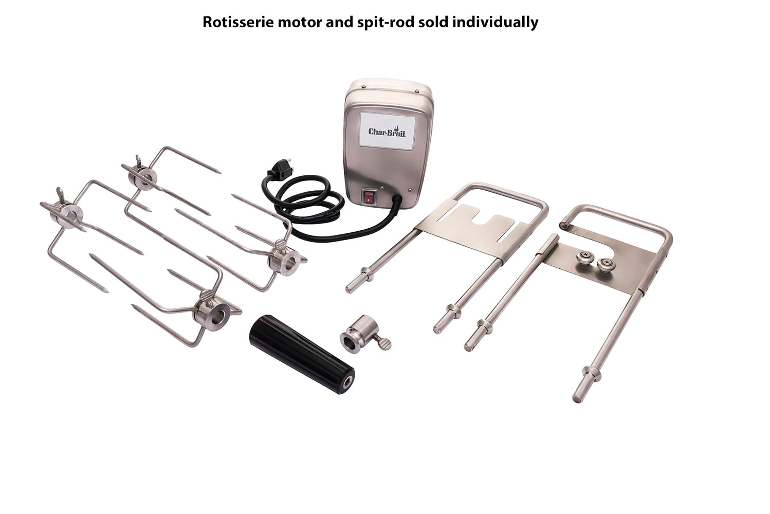 Char-Broil Medallion Stainless Steel Grill Rotisserie 5528819W06