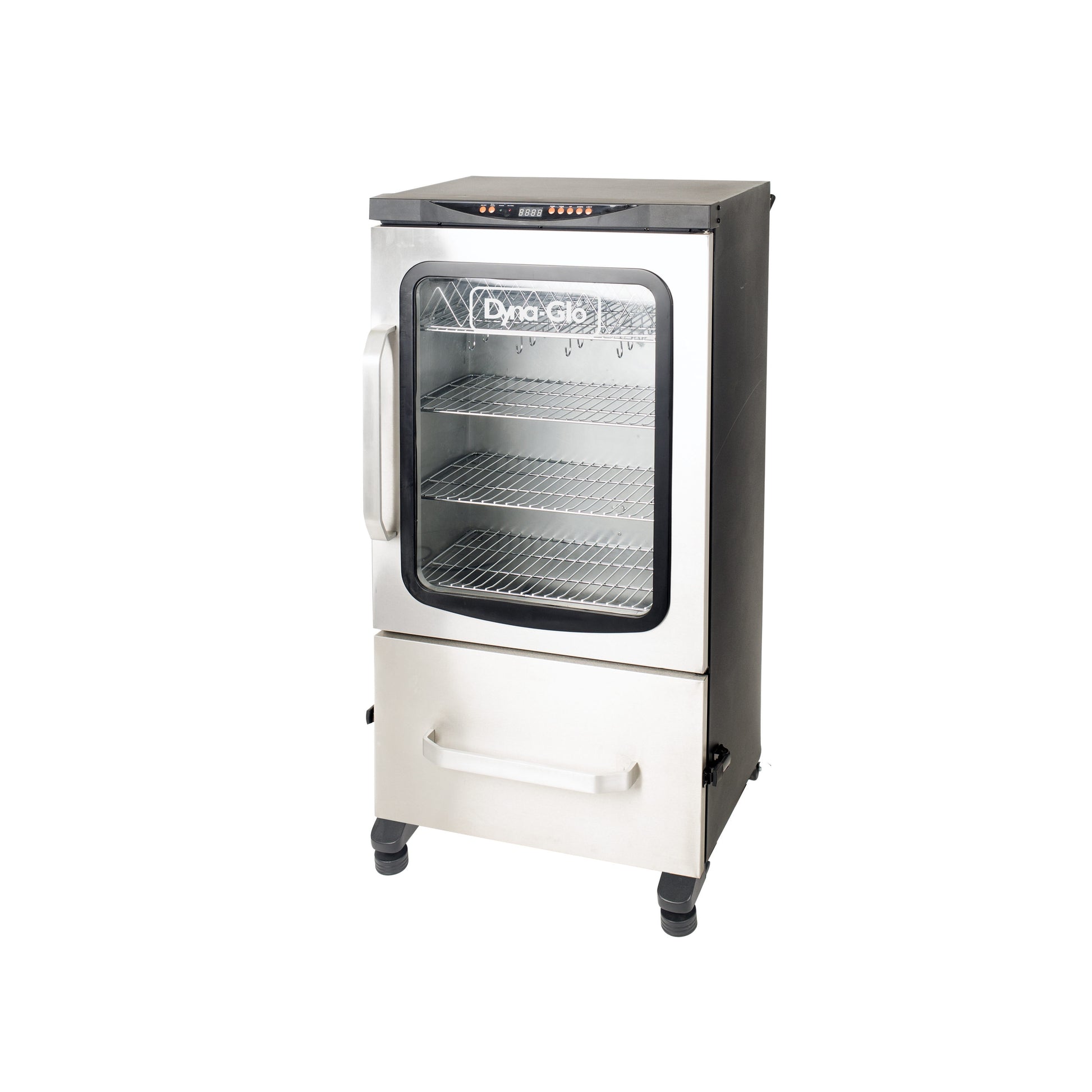 Dyna-Glo 951-Sq in Silver Smart Electric Smoker DGU951SDE-D