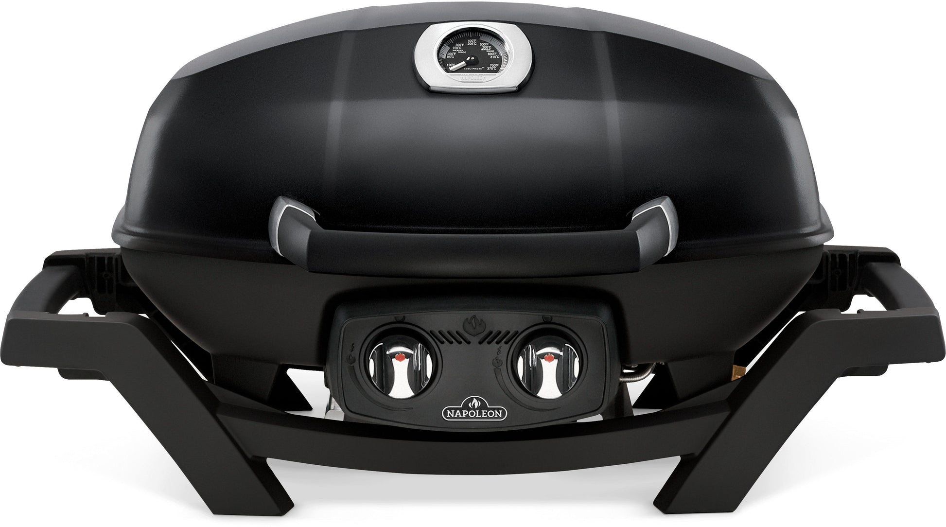 NAPOLEON TravelQ PRO 285-Sq in Black Portable Natural Gas Grill PRO285N-BK