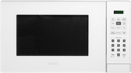 1.1 cu. ft countertop Microwave, White