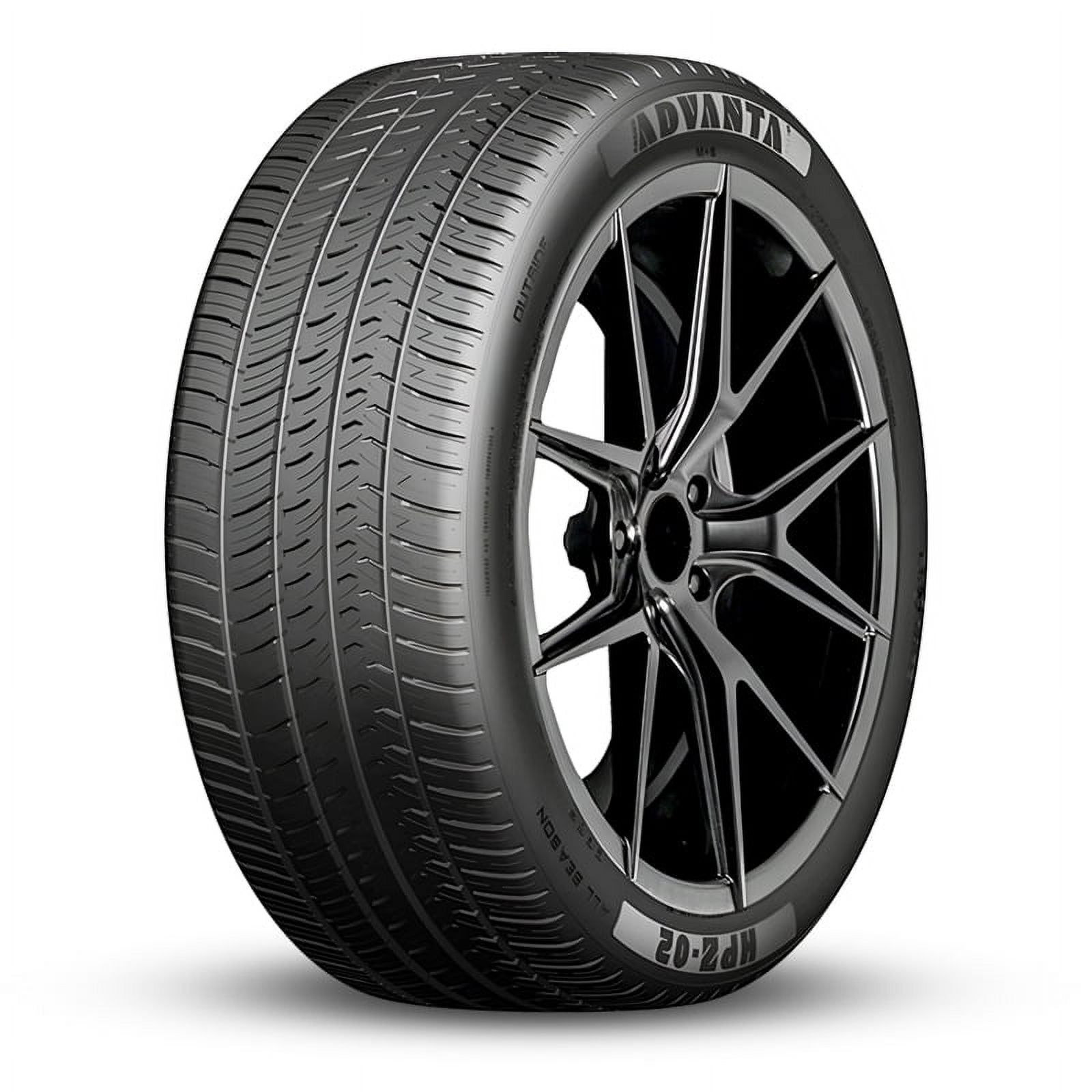 1 Advanta HPZ-02 225/45R19 96W All Season 50K Mile Warranty Extra Load XL Tires 1951349452 / 225/45/19 / 2254519