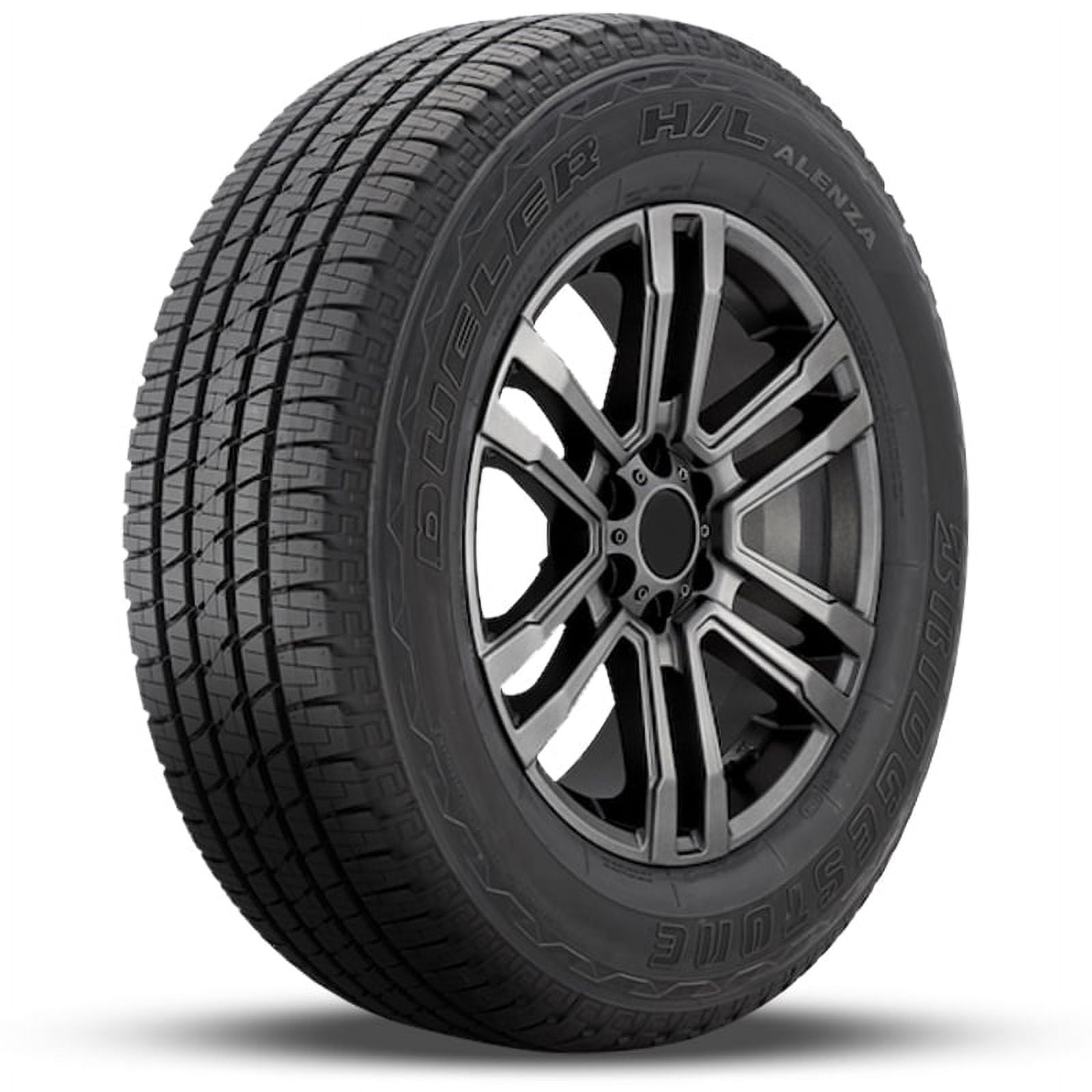 1 Bridgestone Dueler H/L Alenza P275/55R20 111S Tires, All Season, 65000 Mile BR 053967 / 275/55/20 / 2755520 Fits: 2018 Chevrolet Silverado 1500 High Country, 2014-16 Chevrolet Silverado 1500 High Country