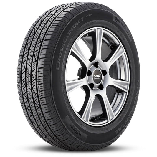 1 Continental CrossContact LX25 225/65R17 102H All Season 70K Mi Warranty 740AA 15509980000 / 225/65/17 / 2256517