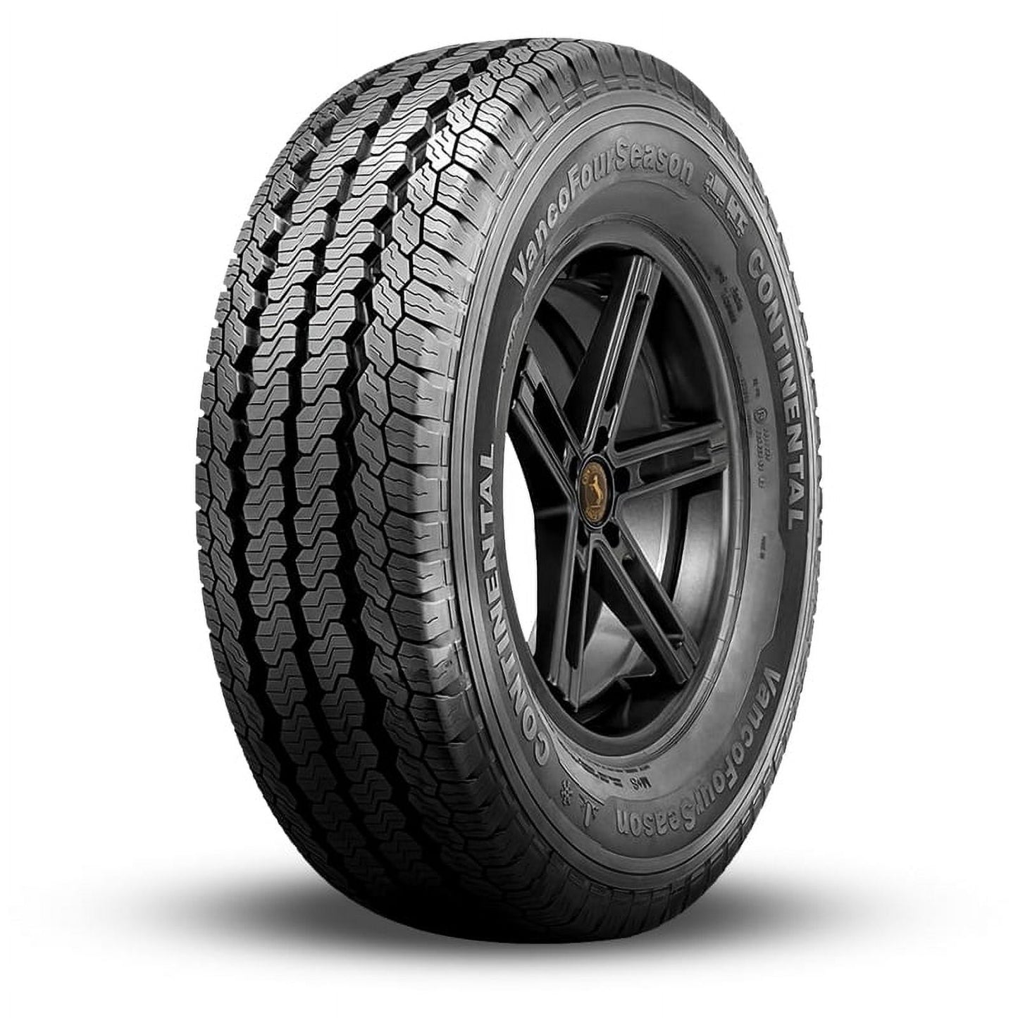 1 Continental VancoFourSeason 195/70R15 104/102R Cargo Van Fleet Tire 8 PLY 4574410000 / 195/70/15 / 1957015