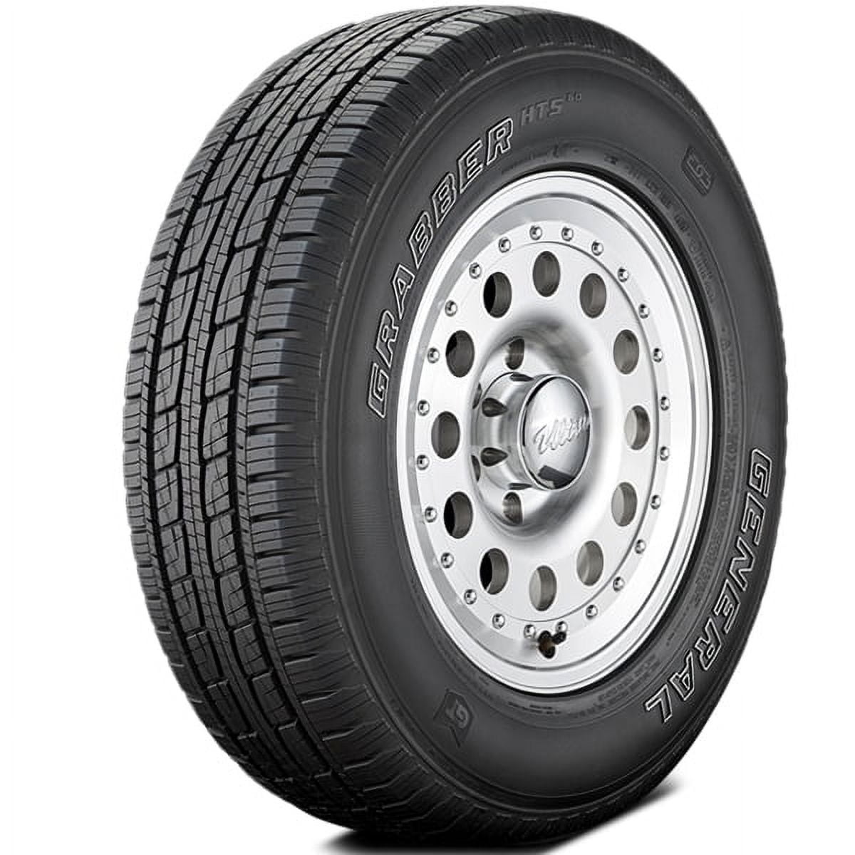 1 General Grabber HTS60 HTS-60 All Season Highway 255/65R16 109S OWL Truck Tires 4504730000 / 255/65/16 / 2556516