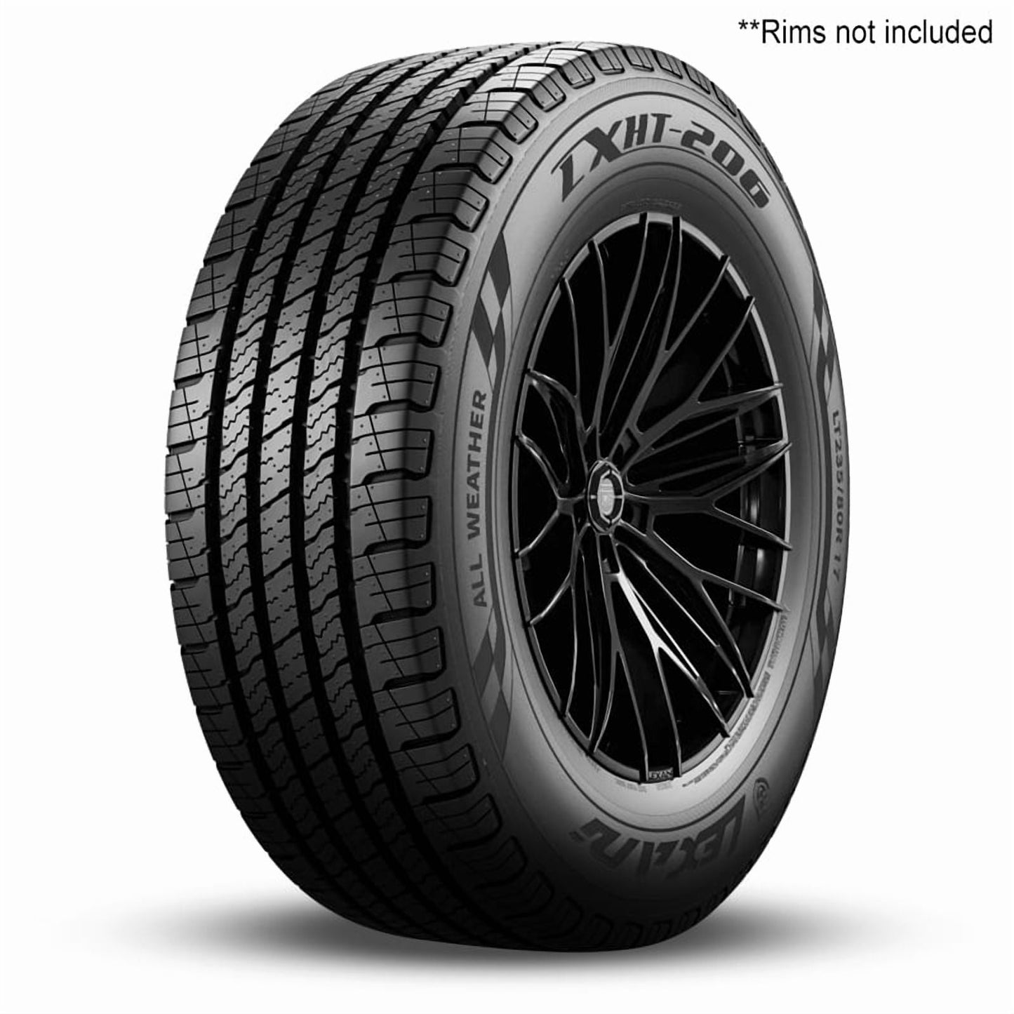 1 Lexani LXHT-206 245/60R18 105H All Season Highway Traction Truck SUV 500AA LXST2061860010 / 245/60/18 / 2456018