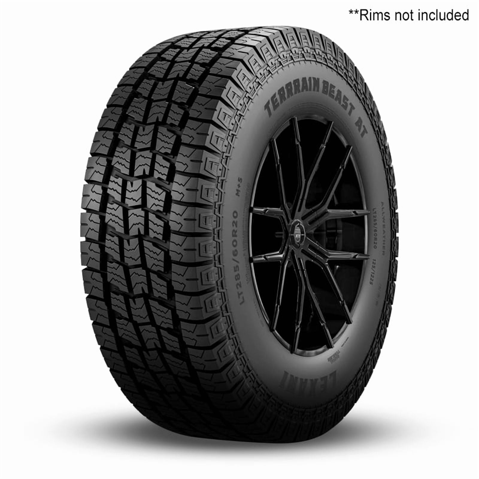 1 Lexani Terrain Beast AT 255/70R15 108S All Terrain Tires [ 50K Mi Warranty ] LXSTAT1570010 / 255/70/15 / 2557015