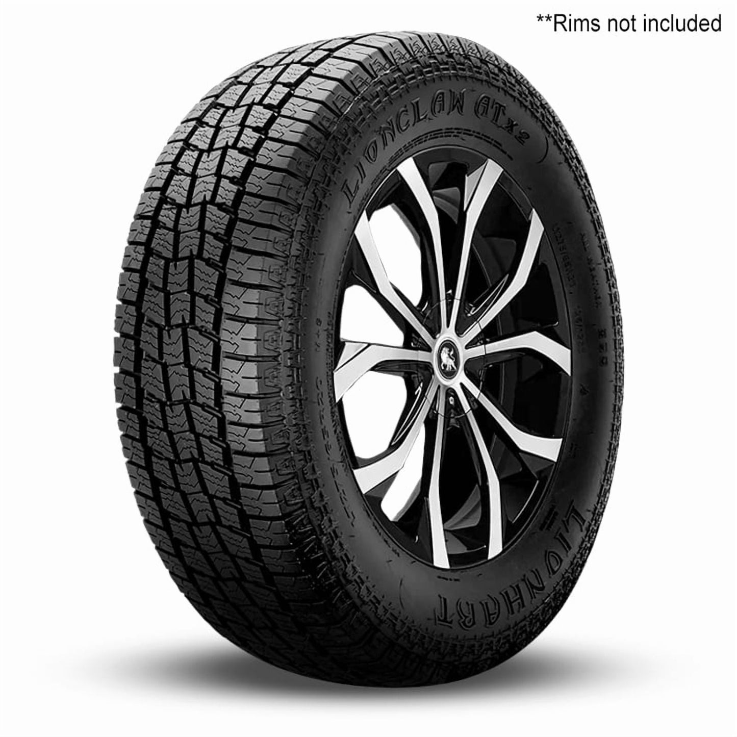 1 Lionhart Lionclaw ATX2 LT 265/70R18 All Terrain [40K Mileage Warranty 10 PLY] LHSTATX1870020 / 265/70/18 / 2657018