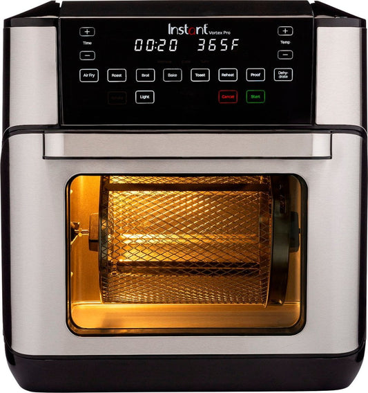 10 Quart Vortex Pro 7-in-1 Air Fryer Oven - Stainless Steel