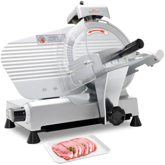 10 inch Electric Food Slicer with Adjustable Thickness