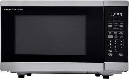 1000 Watt, 1.1 Cubic Feet, Stainless Steel