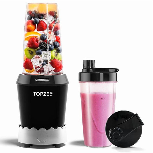 1000W Bullet Blender for Smoothies & Vegetable Blending, Max 1200W Power, Dishwasher Safe with 24oz Easy Go Cups for On-the-Go Use
