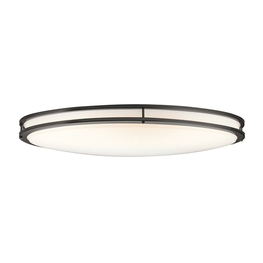 Kichler Avon 1 -Light 18-in Antique Bronze Flush Mount Light 1253042