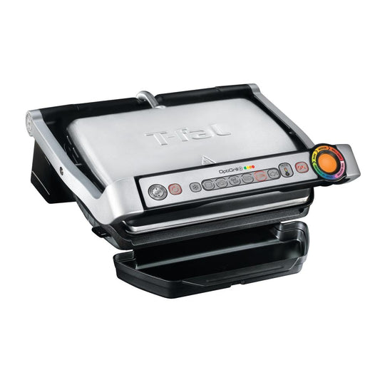T-FAL 1800-Watt Stainless Steel Electric Grill GC712D54