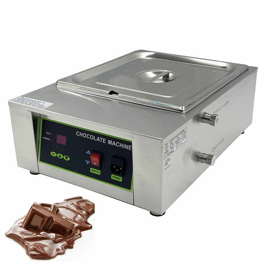 10L Chocolate Melting Machine Equipment Single Cylinder Commercial 110V 1000W