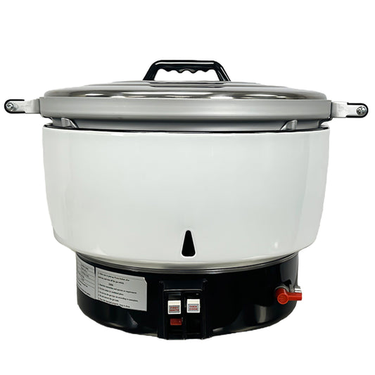 10L Commercial Gas Rice Cooker 7800W Restaurant Rice Cooker, Natural Gas/ Liquid Propane