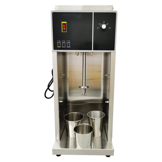 110V Stainless Steel Ice Cream Blender Auto Ice Cream Shaker Blender Mixer 3400r/min
