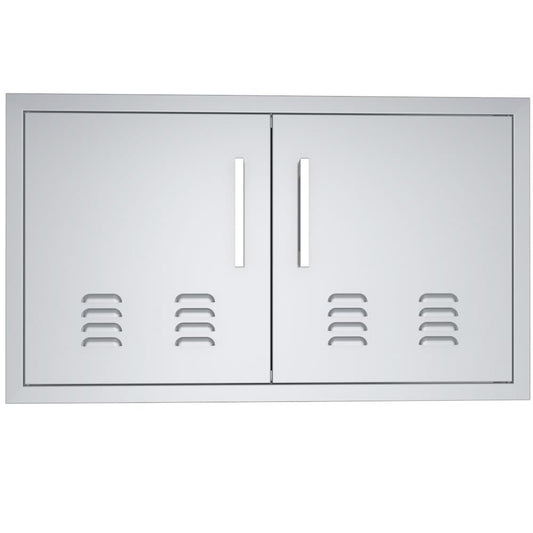 Sunstone Signature Built-In Grill Cabinet Double Doors BA-VDD36