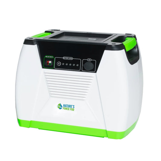 NATURE'S GENERATOR Nature's Generator Power Pod - White Plastic Power Bank HKNGPD