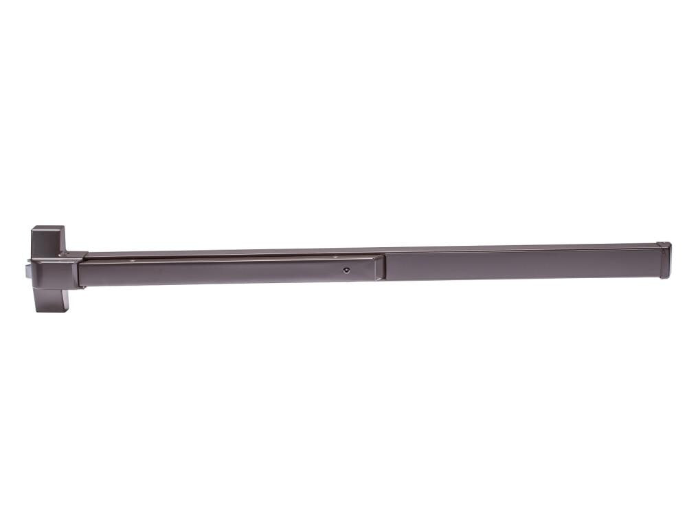 Global Door Controls EDTBAR Series 48-in Aluminum Field Reversible Rim Exit Device TH1100EDTBARDU48F