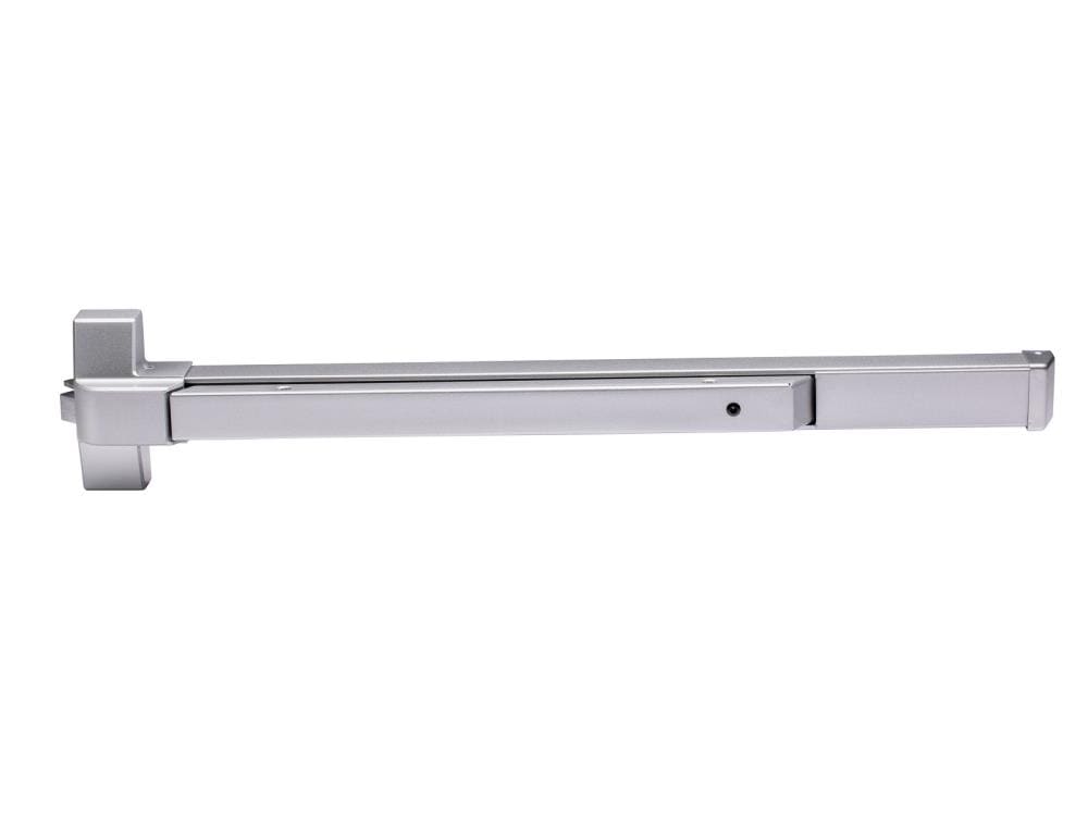 Global Door Controls EDTBAR Series 36-in Aluminum Universal Reversible Rim Exit Device TH1100EDTBARFAL
