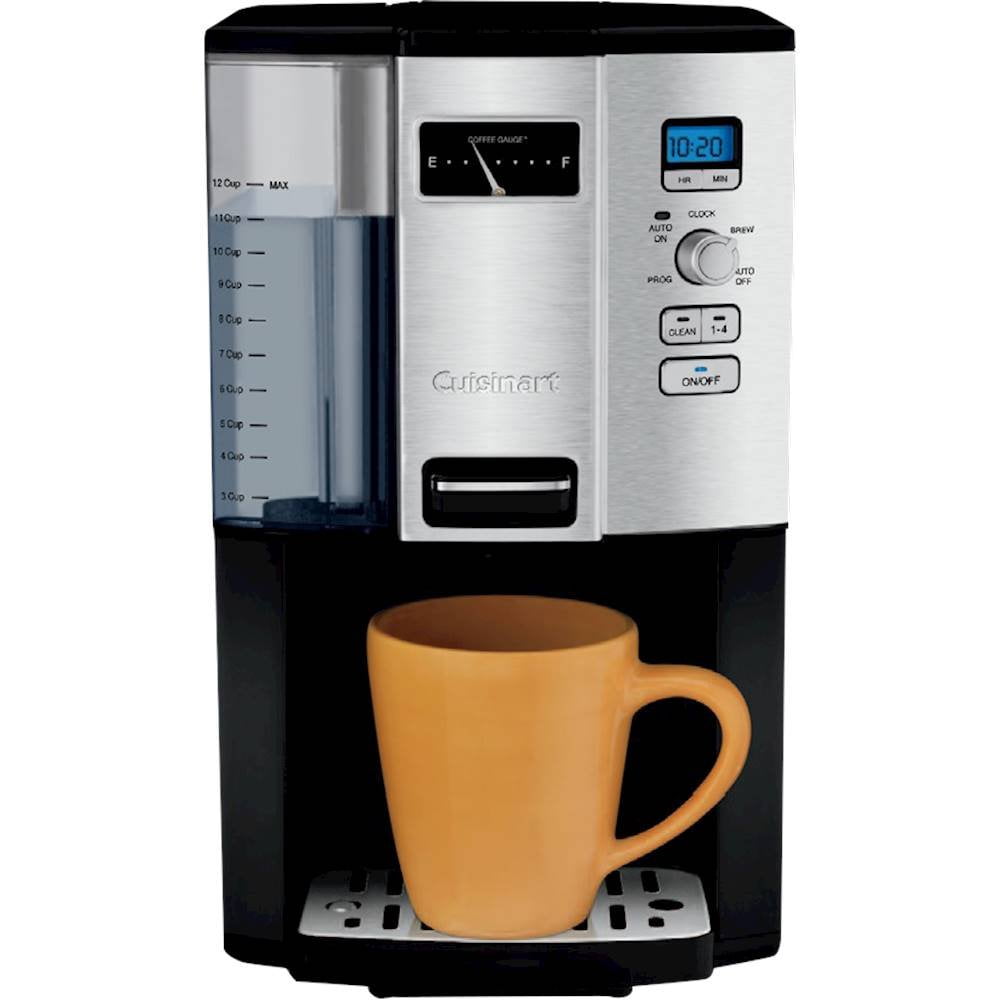 12-Cup Coffee Maker - Black/Stainless Steel