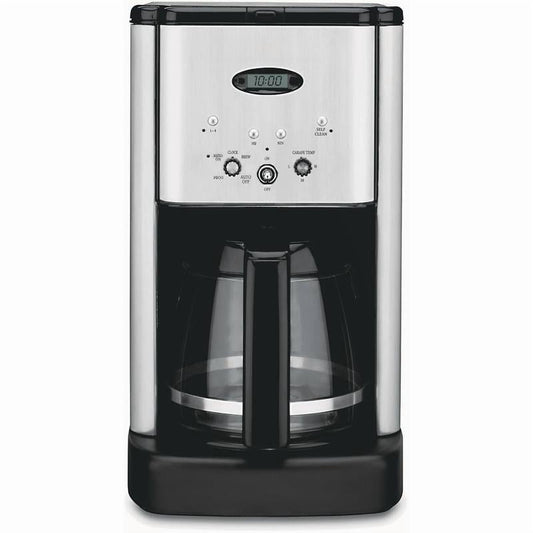12 Cup Coffee Maker with Brew Central System, Black Stainless Steel for Home & Office Daily Brewing